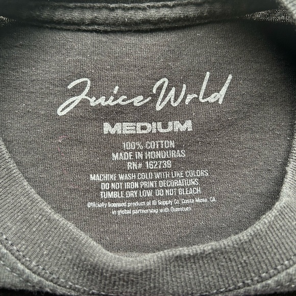 Juice Wrld graphic T-shirt, nicely worn in and soft - Picture 3 of 8